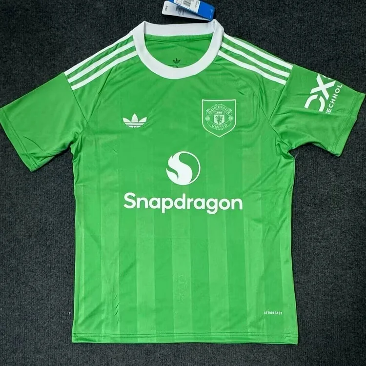 Fans 25/26 Manchester United Green Goalkeeper Jersey