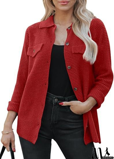 MidiSono - Stylish and Elegant winter Cardigan