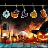 10pcs Halloween DIY Diamond Painting Pendant Full Drill Mosaic Ornament Kit