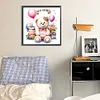 Diamond Painting -DIY Round Drill Birthday Bear