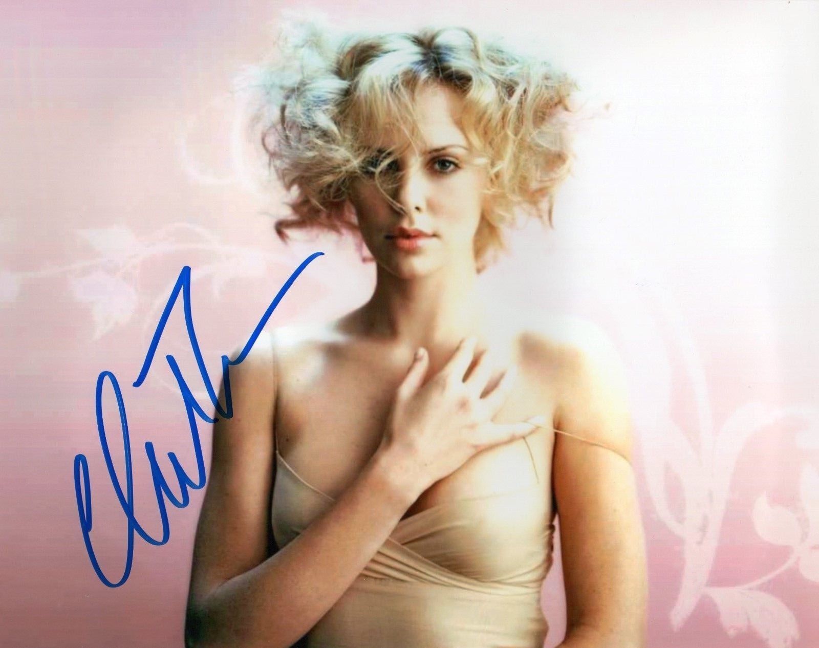 CHARLIZE THERON AUTOGRAPHED SIGNED A4 PP POSTER Photo Poster painting PRINT 19