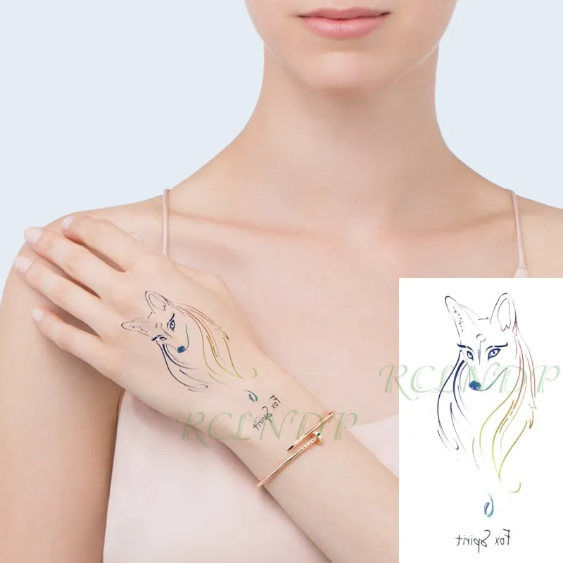 Waterproof Temporary Tattoo Sticker black machine gun tatto flash tatoo fake tattoos for men women