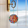 DIY Letter Double Sided Special Shape Diamond Painting Keychain