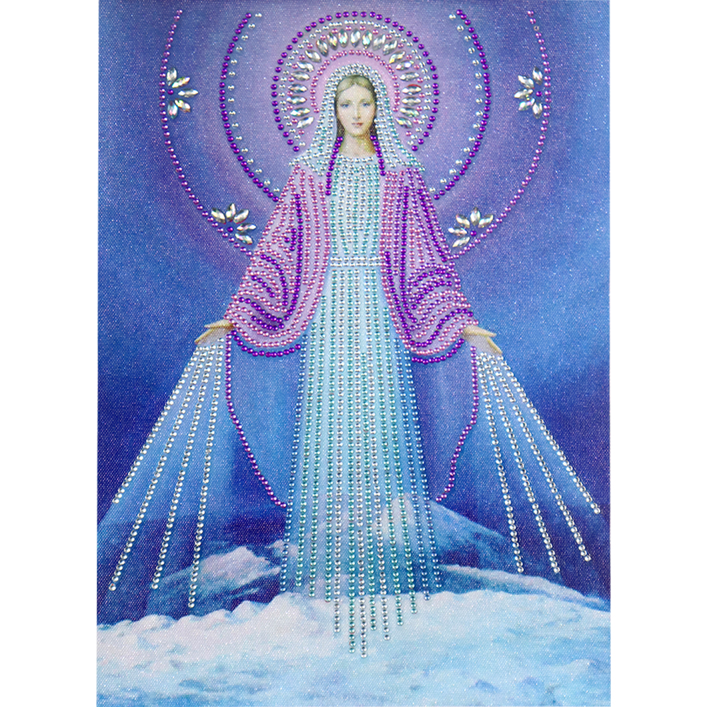 

Virgin Mary - Special Shaped Diamond Painting - 30*40CM, 501 Original