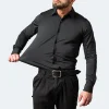 Ice Silk Stretch Shirt -  (100% Breathable)