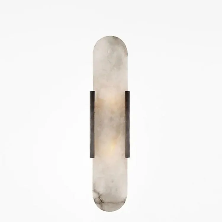 Chan Dolomite Wall Mounted Reading Light Sconces