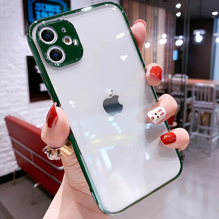 2023 Ins Anti-drop Transparent Ultra-thin Case For iPhone
