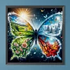 Four Seasons Butterfly - Full Round Drill Diamond Painting