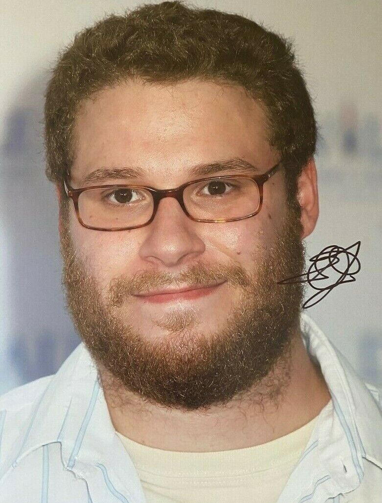 Seth Rogen signed autographed 8x10 Photo Poster painting Knocked Up Superbad Full Signature