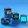 VASTARRY Time Manager Desktop Wireless Smart Alarm Clock Rhythm RGB Light Flip Induction Timer