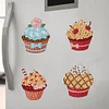 8pcs Diamond Painting Cake Fridge Magnet Home Decor