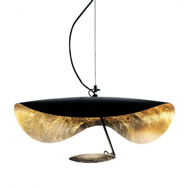Lederam Manta S1 Gold Foil Pendant / Ceiling Lamp G34