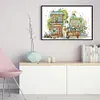 Flower Market -14CT Stamped Cross Stitch Kit(40*27cm)