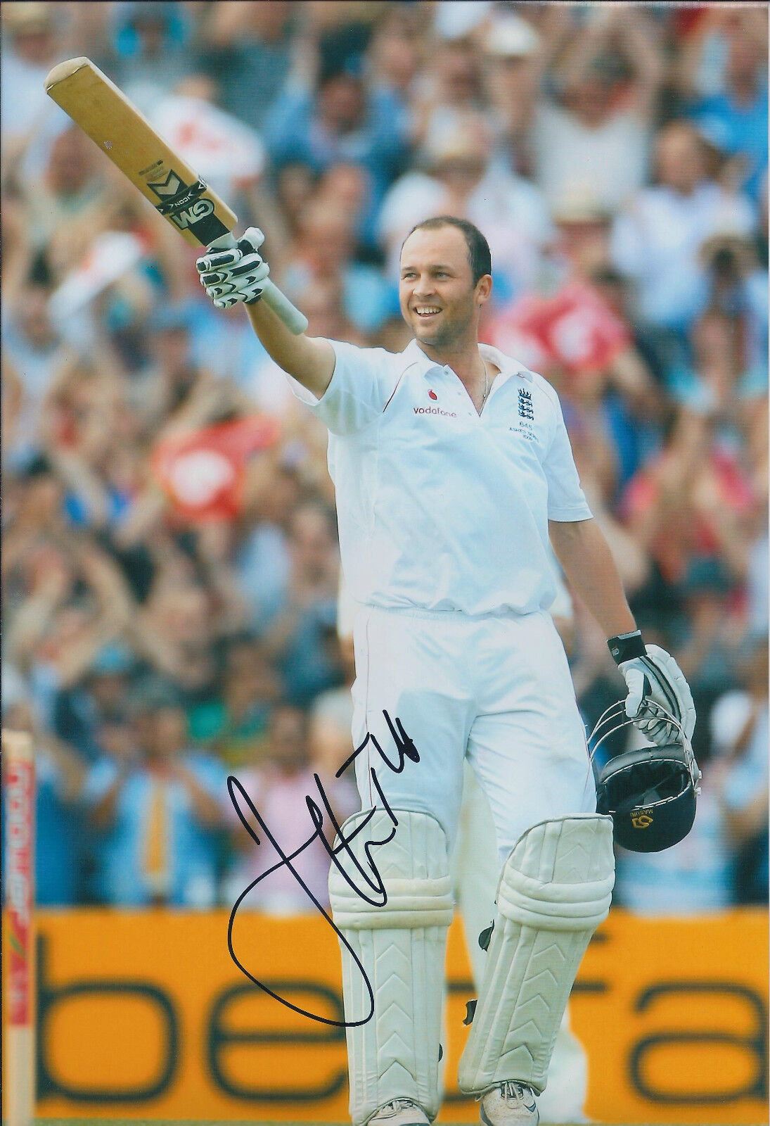 Jonathan TROTT Signed Autograph 12x8 Photo Poster painting AFTAL COA CRICKET England Authentic