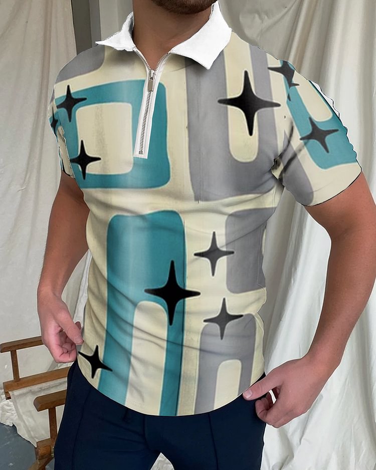 fashion star print shirt 4a14