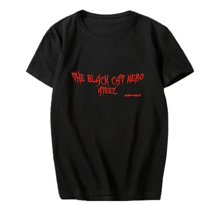 Cool Black Cat T-shirt, Unisex, Black Tshirt, Gifted-for