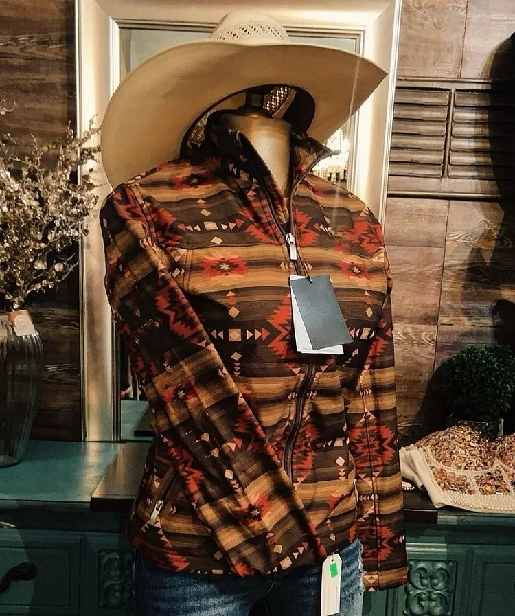 Vintage Aztec Softshell Jacket