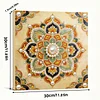 (30x30cm)DIY Pearl Painting Framed Mandala Handmade Pearl Material Art Kit Living Room Decor