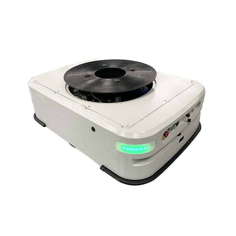 RFID Warehouse 48V 30Ah High Performance QR RFID Navigation AGV with Lifter for Industrial Application