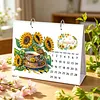 DIY 2027 Diamond Painting Calendar Art Kit Paper Desk Calendar Desktop Decoration Craft Kit