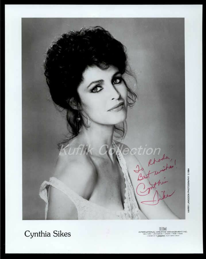 Cynthia Sikes - Signed Autograph Headshot Photo Poster painting - St. Elsewhere - Actress