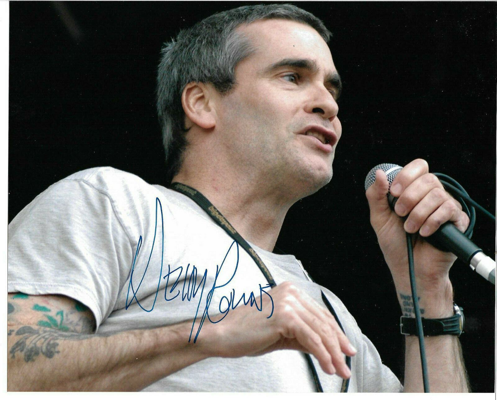 Henry Rollins Authentic Signed 8x10 Photo Poster painting Autographed, Actor, Musician