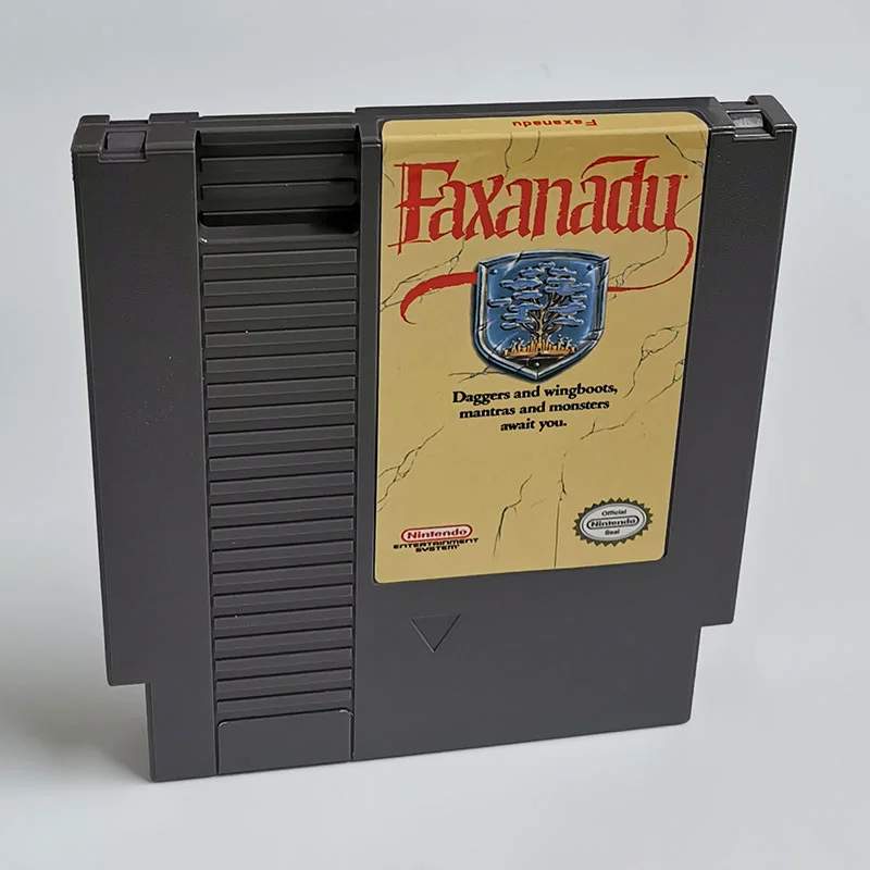 Faxanadu For Nintendo NES - 8 Bit Game Cartridge