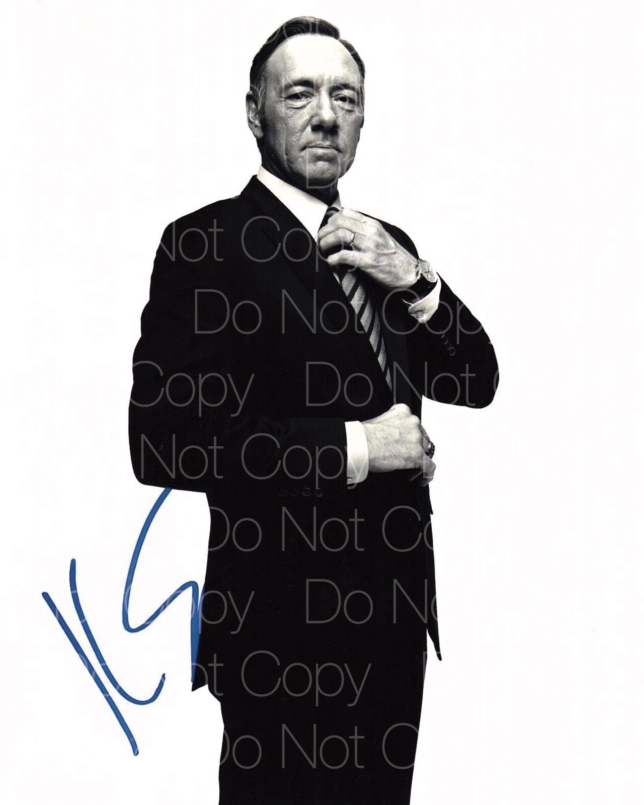 House of Cards signed Kevin Spacey 8X10 Photo Poster painting picture poster autograph RP