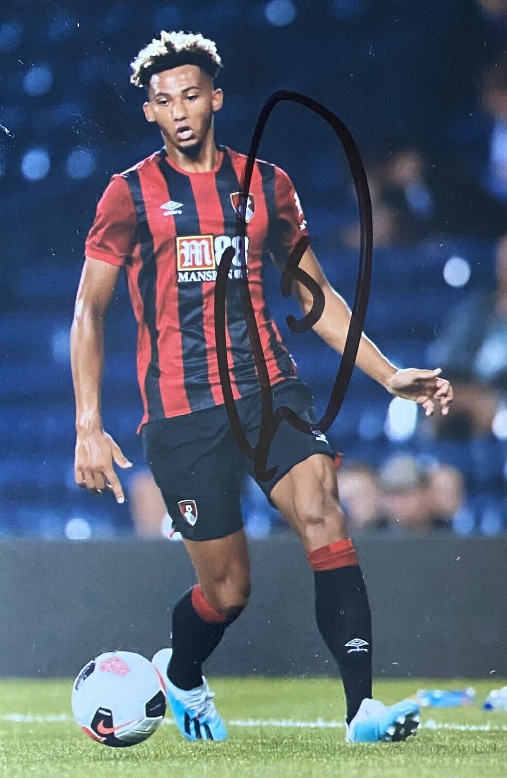 Lloyd Kelly Genuine Hand Signed AFC Bournemouth 6X4 Photo Poster painting 3