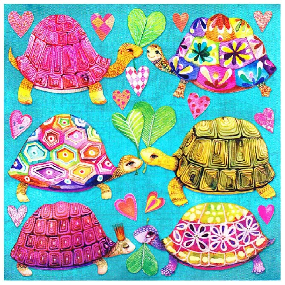 Full Round Diamond Painting - Tortoise