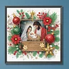 Weihnachten Jesus Mutter - speziell geformtes Diamantgemälde - 30*30cm