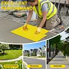 [US Local Warehouse] Concrete Texturing Skin 24x24in Concrete Stamps Mats Set 5 PCS Polyurethane Stamp Stone Tile Texture Mat for Walls/Floors