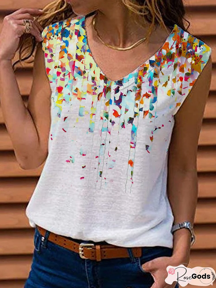 Abstract Printed Tops