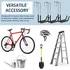 12pcs Coated Hooks Heavy Duty Hook Holder Space Saving for Bicycles Garage Items