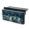 Solar Car Exhaust Fan with 3 Air Outlets Car Radiator Cooling Fan for All Cars
