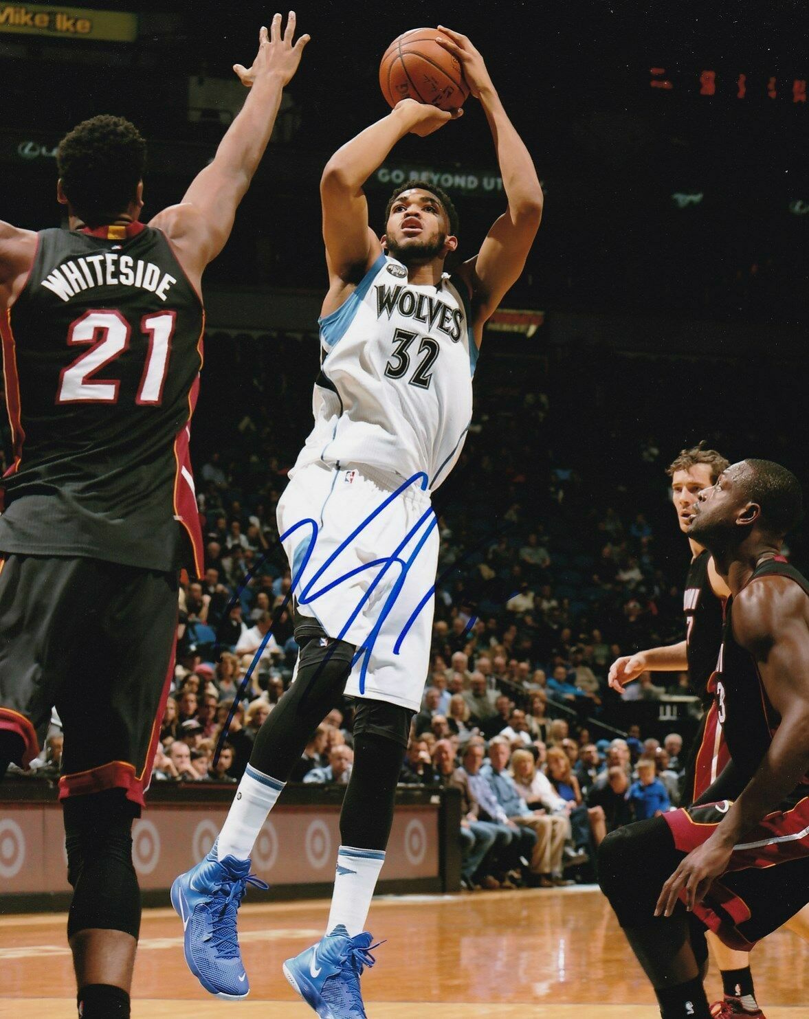 Karl-Anthony Towns Autographed Signed 8x10 Photo Poster painting ( Timberwolves ) REPRINT