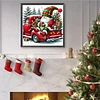 (40*40cm)Christmas Gnome - Full Round Drill Diamond Painting