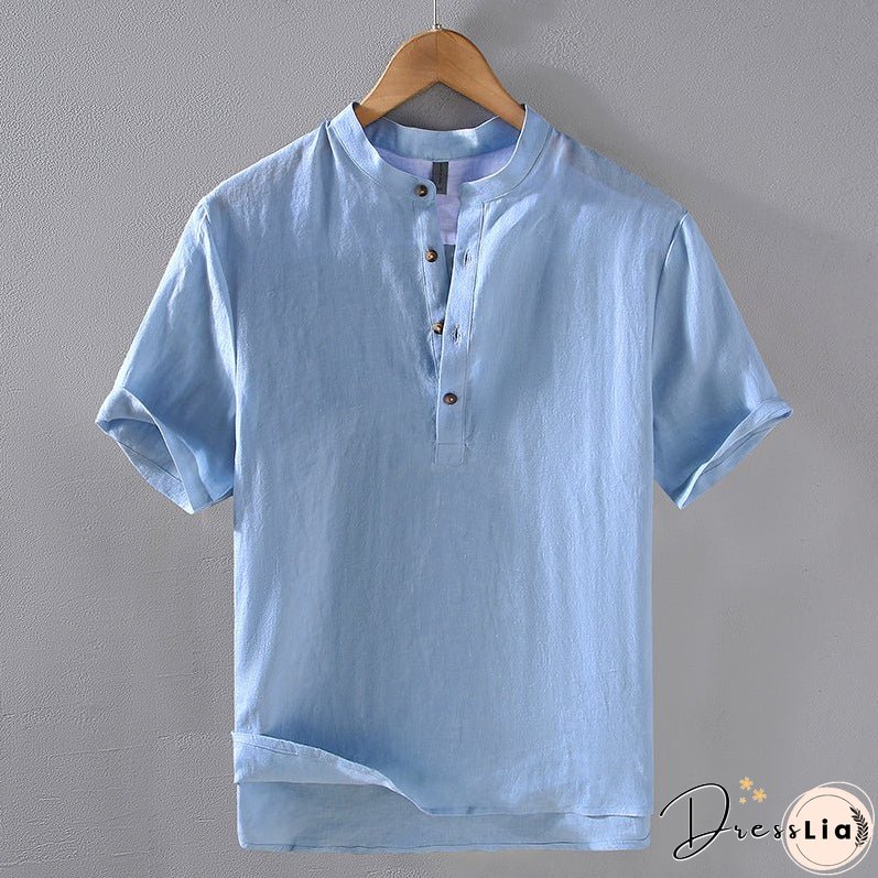 Frank Hardy Ocean Linen Shirt