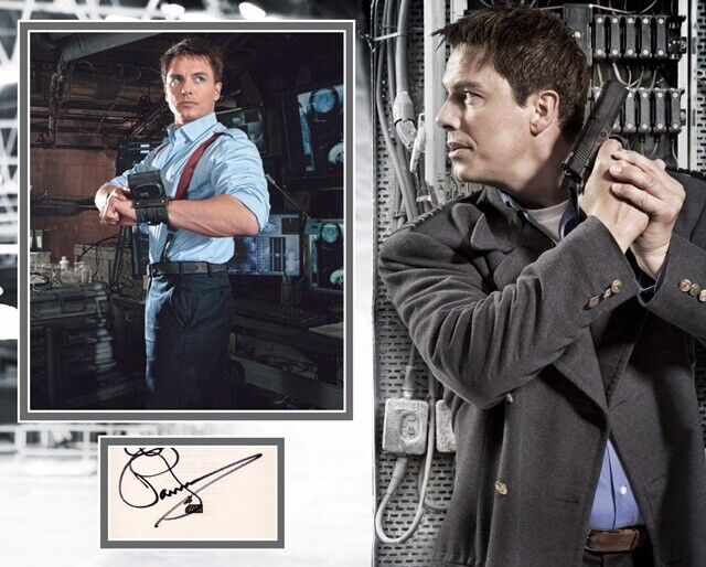 JOHN BARROWMAN SIGNED TORCHWOOD Photo Poster painting MOUNT (1) UACC REG 242