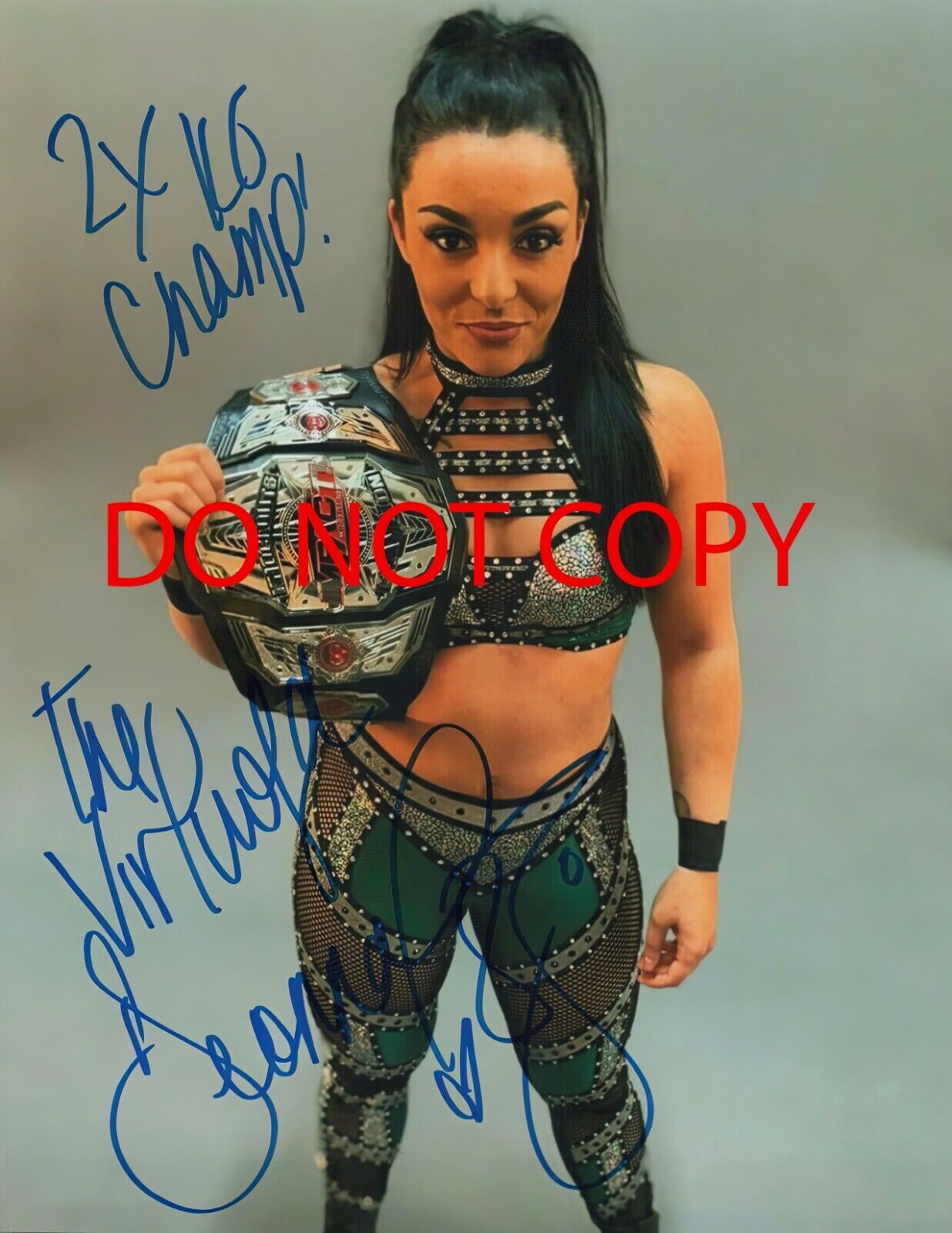 WWE - Deonna Purrazzo - Autographed Signed 8x10 Photo Poster painting (NXT) Reprint