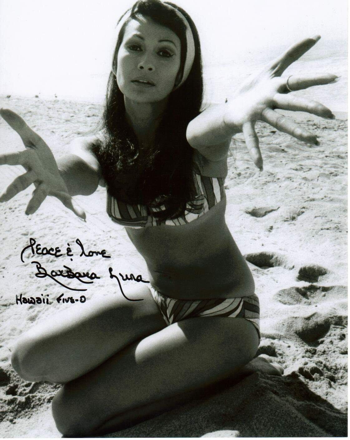 Barbara Luna Original Autographed 8X10 Photo Poster painting #4 signed at The Hollywoodshow