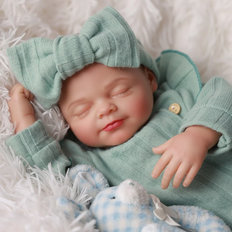 Babeside Sleeping Reborn Baby Ruby 17'' Little Infant Girl Best Gift for Kids
