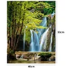 Painting By Numbers - DIY Forest Waterfall(40*50cm)
