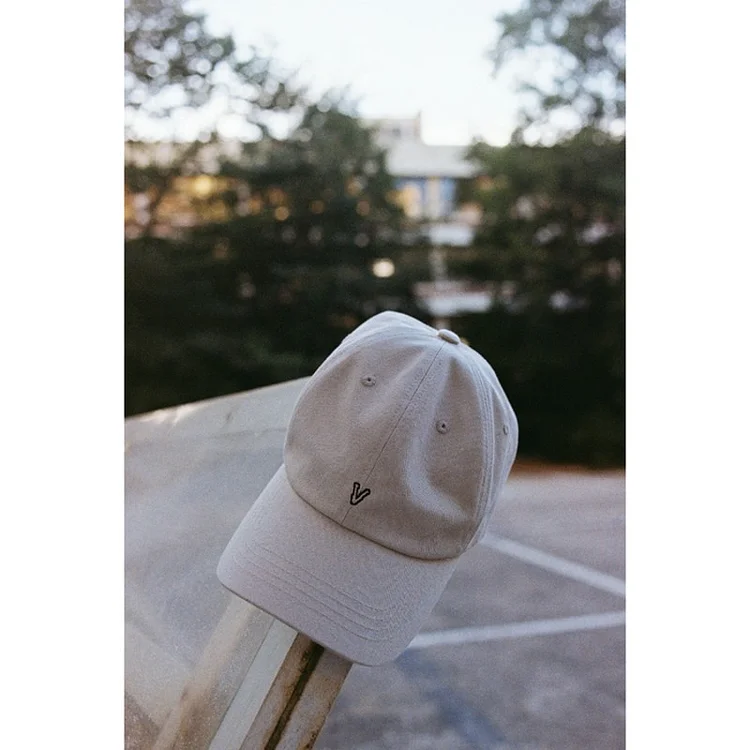 BTS V solo album LAYOVER Ball Cap Beige