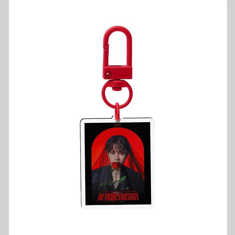 Ateez 2025 World Tour 'In Your Fantasy' Keychain