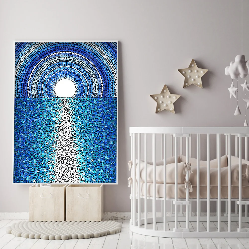 Diamond Painting - Full Crystal Rhinestone - Sea Surface(30*40cm)