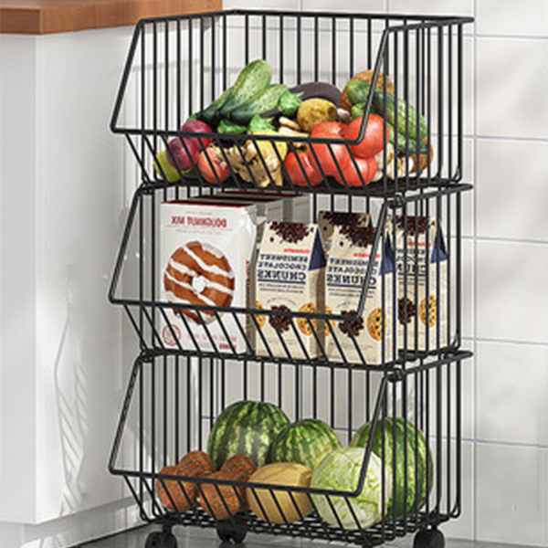 GLVEE Kitchen Shelf With Wheels