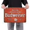 Budweiser - Vintage Metal Signs(12*16Inch) - Bar