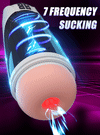 XT4 6-in-1 Huge Size Male Stroker Hands-free Heating Base Masturbation Cup