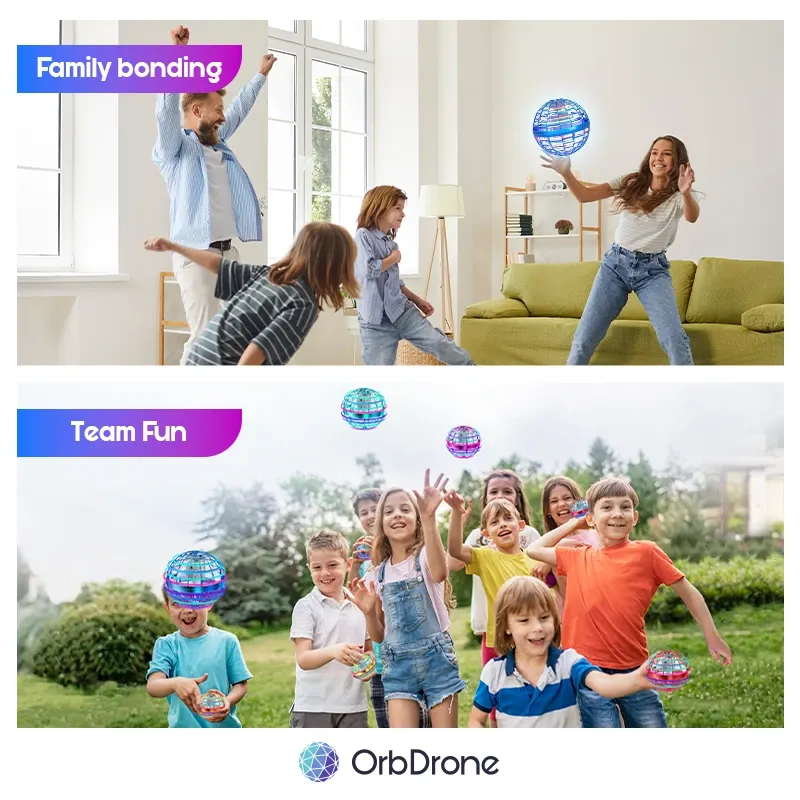 🎄Early Christmas Sale-50% OFF🎁 Flying Orb Pro Spinner Mini Drone
